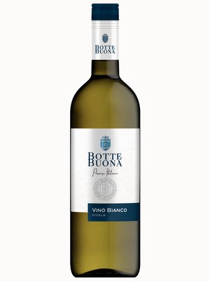 Вино Botte Buona Vino Bianco D'Italia бiле напівсухе 0.75л Італія 1079377 фото