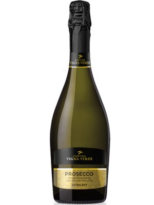 Вино ігристе Vigna Verde Prosecco Extra Dry 11% 0.75л Італія 12436 фото