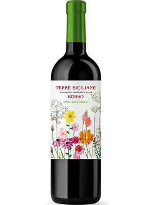 Вино Vino Rosso Biologico Terre Siciliane IGT червоне сухе 0.75л Італія 1079935 фото