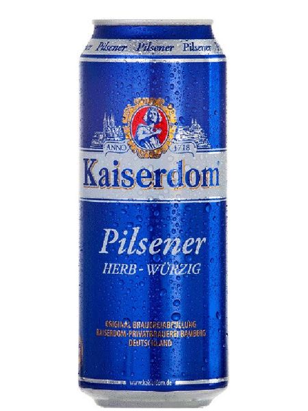 Пиво Kaiserdom Pilsener Premium 4.7% 0.5л ж/б Німеччина 11336 фото