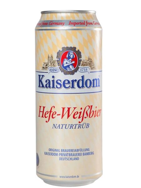 Пиво Kaiserdom Hefe-Weissbier  4.7% 0.5л ж/бНімеччина 11337 фото