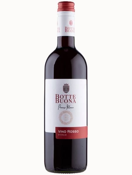 Вино Botte Buona Vino Rosso D'Italia червоне напівсухе 0.75л Італія 1079378 фото