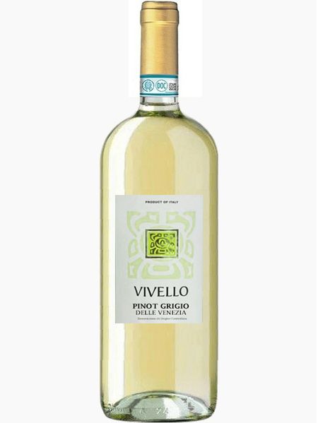 Вино Vivello Pinot Grigio Vivello Delle Venezie DOCбіле сухе 12% 1.5л Італія 1079958 фото