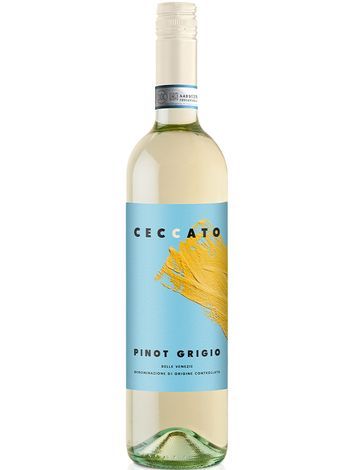 Вино Ceccato Pinot Grigio"delle Venezie DOC біле сухе 0,75 л Італія 1079745 фото