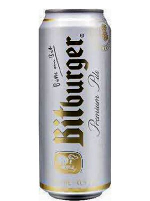 Пиво Bitburger Premium pils 4.8% 0.5л ж/б Німеччина 1079996 фото