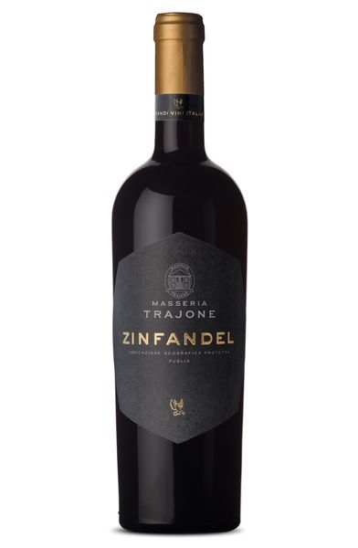 Вино Masseria Trajone Zinfandel Puglia IGP червоне сухе 0. 75л Італія 101157 фото