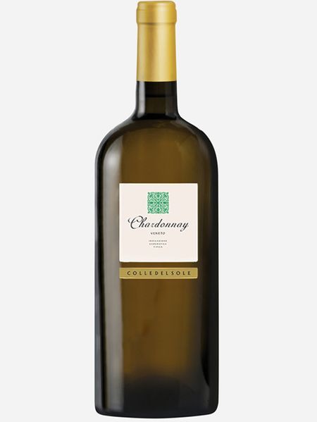 Вино Colle del Sole Chardonnay Veneto IGT біле сухе 1.5л Італія 1079955 фото