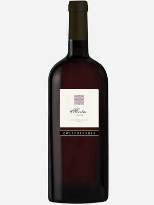 Вино Colle del Sole Merlot Veneto IGT червоне сухе 11% 1.5л Італія 1079957 фото