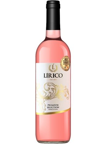 Вино Lírico "Monastrell Rosé рожеве сухе 0.75 л Іспанія 1079872 фото