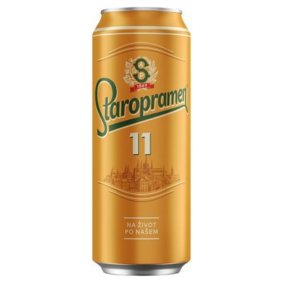 Пиво Staropramen 11 4.7% 0.5л Чехія 11153 фото