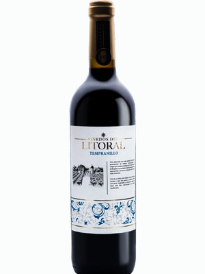 Вино Litoral Tempranillo червоне сухе 13% 0.75 Іспанія 1080016 фото