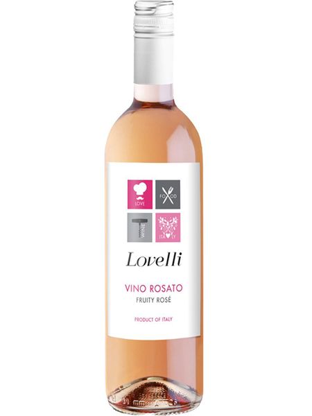 Вино Lovelli Vino Rosato d'Italia рожеве сухе 11% 0,75 1079545 фото