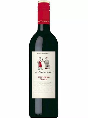 Вино Carignah Syrah Les Vignerons червоне сухе 0,75л 101263 фото