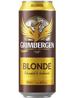 Пиво Grimbergen Blonde світле фільтроване 6.7% 0.5 1079799 фото