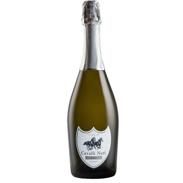 Вино Ігристе Cavalli Neri Bianco Spumante Brut 0,75л Італія 1080545 фото