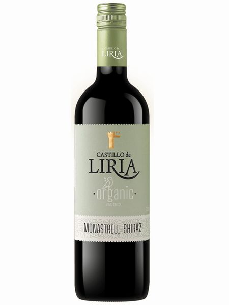 Вино органічне Castillo de Liria Organic Monastrel-Shiraz червоне сухе 13% 0.75л Іспанія 1079777 фото