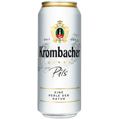 Пиво Krombacher Pils світле фільтроване 4,8% 0,5 л. з/б 1080669 фото