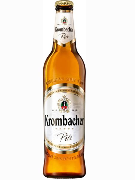 Пиво Krombacher Pils світле фільтроване 4,8% 0,5 л.  1080578 фото