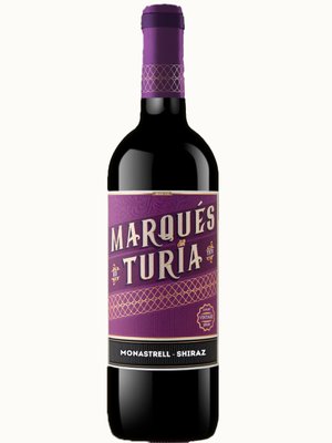 Вино Marques Del Turia Monastrel Syrah червоне сухе 12.5% 0.75 Іспанія 1080050 фото