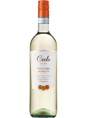 Вино Cielo Pinot Grigio delle Venezie DOC біле сухе 0,75 Італія 1079667 фото