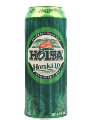 Пиво світле Holba Horska 4.2% 0.5л ж/б  101079 фото