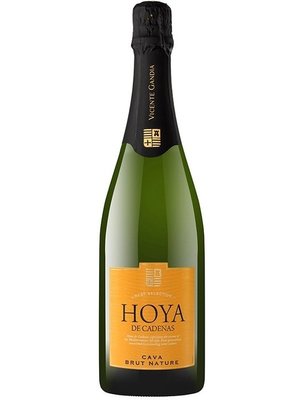 Вино ігристе Hoya de Cadenas Cava Brut Nature брют біле 0,75л Іспанія 100727 фото