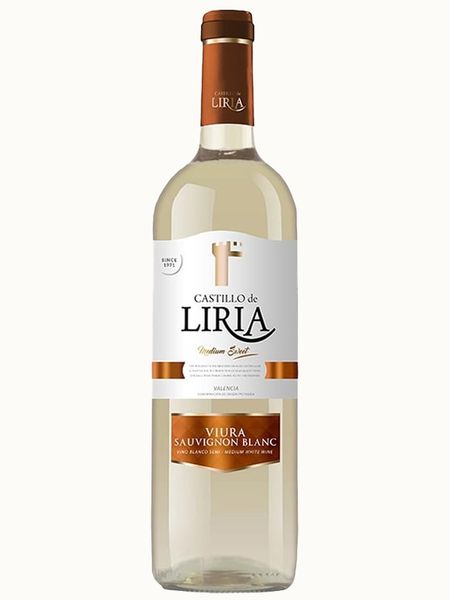 Вино Castillo de Liria Sauvignon Blanc біле напівсолодке 0.75л Іспанія 1079775 фото