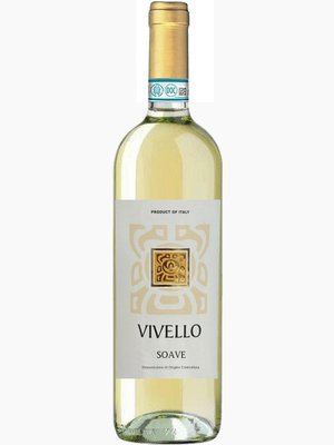 Вино Vivello Soave DOC біле сухе 0,75л Італія 100771 фото