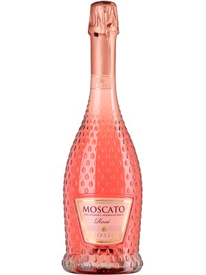 Вино ігристе Bosio Moscato Spumante Rose рожеве солодке 0,75 л 101133 фото