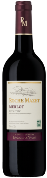 Вино Roche Mazet Merlot червоне сухе 13% 0,75 100349 фото