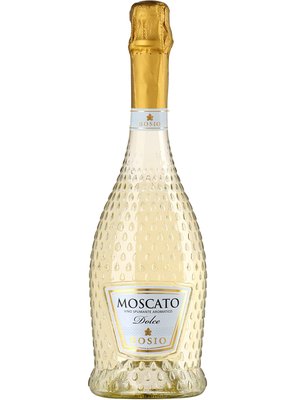 Вино ігристе Bosio Moscato Spumante Dolce біле солодке 0,75 л 1079668 фото