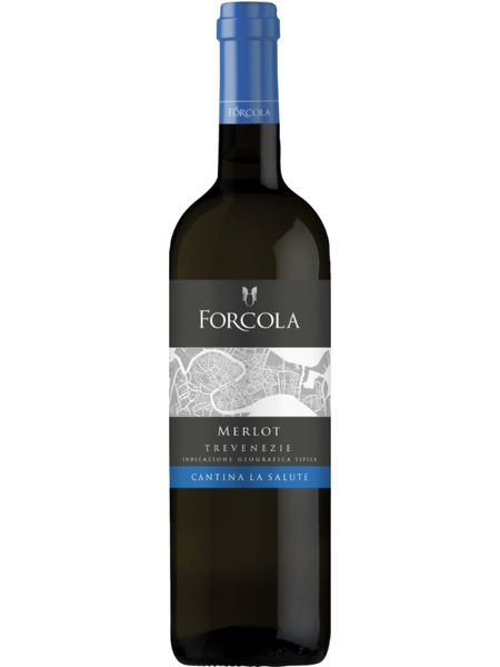 Вино Forcola Merlot Trevenezie червоне сухе 12% 0.75л Італія 1080006 фото