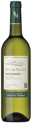 Вино Roche Mazet Sauvignon blanc Pays D'oC IGP" біле сухе 12% 0.75л Франція 101286 фото