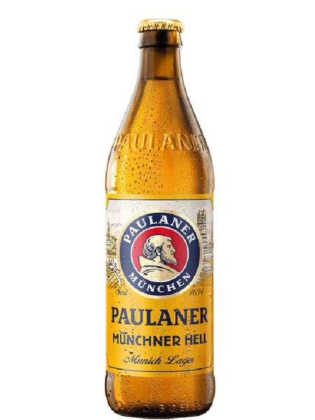 Пиво Paulaner Original Munchner Hell 4.9% 0.5л Німеччина 1079730 фото