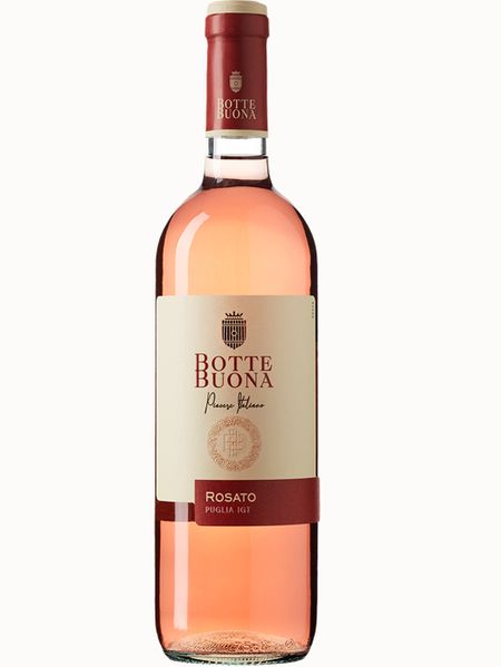 Вино Botte Buona Rosato Puglia IGT рожеве сухе 0.75л Італія 1079381 фото