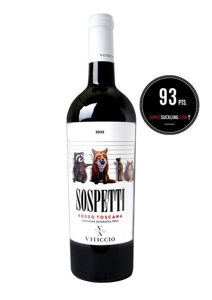 Вино Fattoria Viticcio Sospetti Rosso Toscana IGT червоне сухе 0,75л Італія 1080534 фото