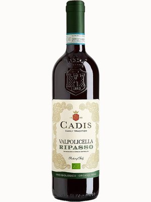 Вино Cadis Valpolicella Ripasso Biologico DOC червоне сухе 13% 0.75л Італія 1079426 фото